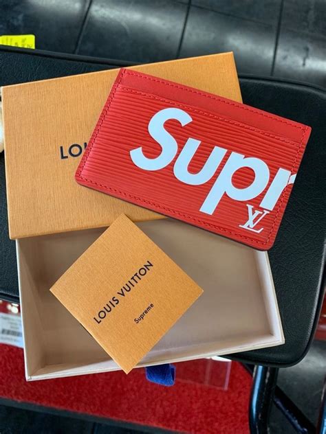 supreme x lv card holder replica|is a louis vuitton card holder real.